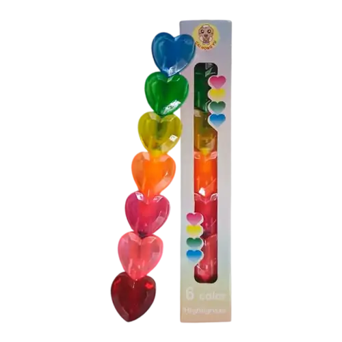 RESALTADOR PUNTAS INTERCAMBIABLES CORAZON