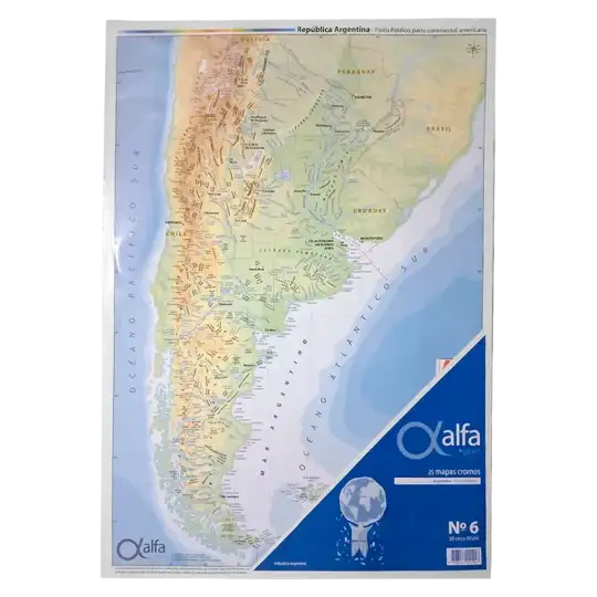 MAPA N6 FIS/POL ARGENTINA ALFA