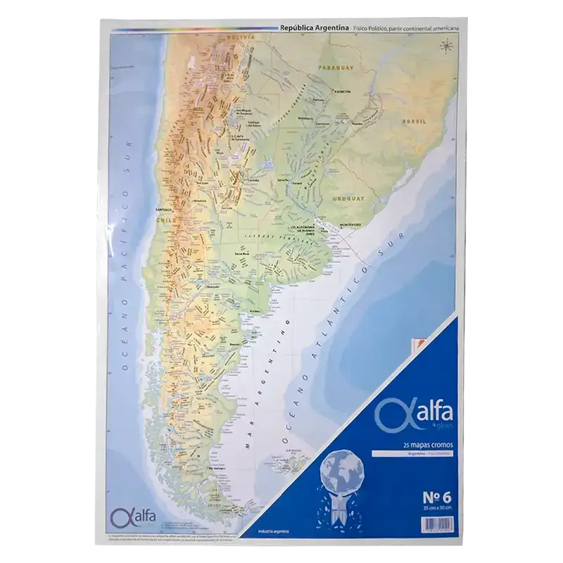 MAPA N6 FIS/POL ARGENTINA ALFA