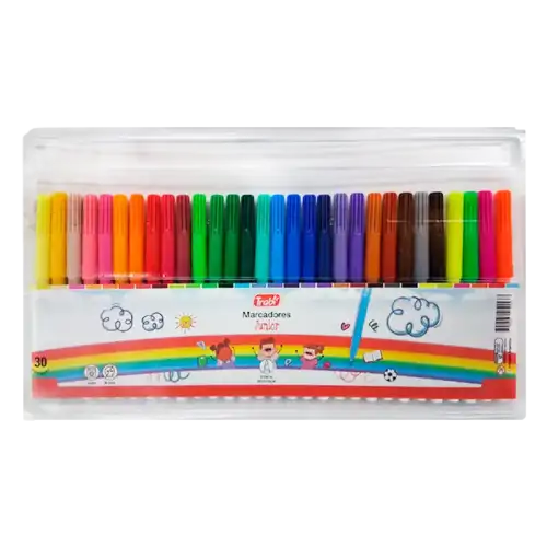 MARCADOR ESCOLAR JUNIOR X30 TRABI