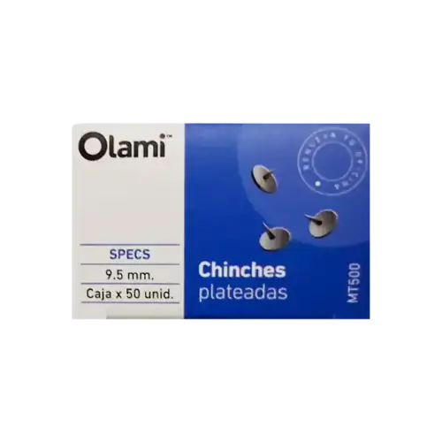 CHINCHES PLATEADA OLAMI X50U