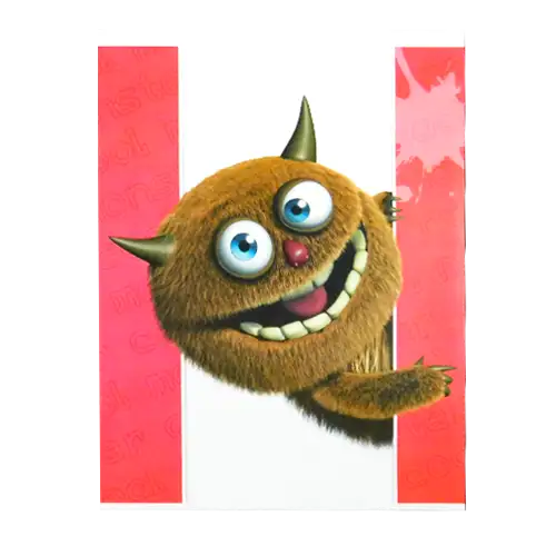 CUADERNO MARATON 48HJS CUADRICULADAS COOL MONSTER
