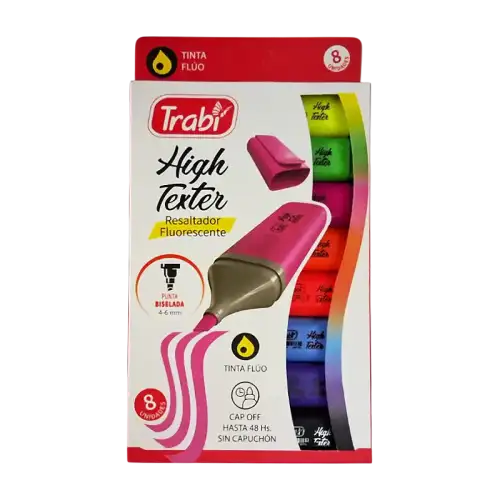 RESALTADOR HIGH TEXTER SURT X8 TRABI