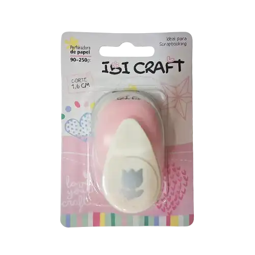 PERFORADORA ARTISTICA 17MM TULIPAN