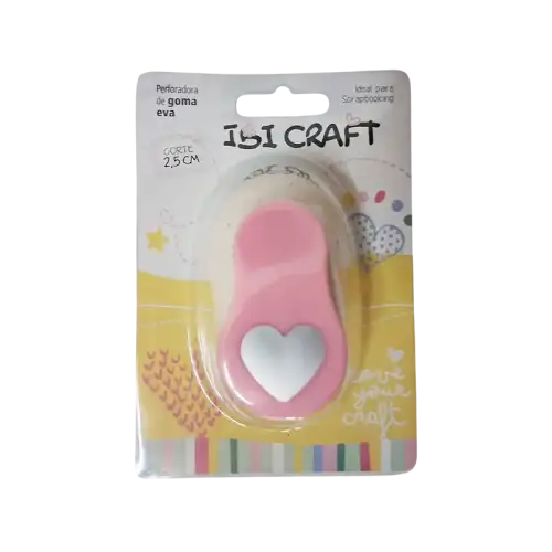 PERFORADORA ART PARA GOMA EVA 25MM CORAZON