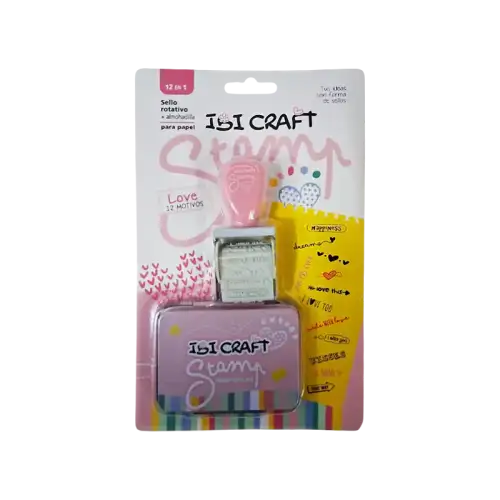 SET DE SELLO Y ALMOHADILLA LOVE BLISTER