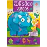 DINO JUEGOS 2 CON STICKERS Y ACTIVIDADES