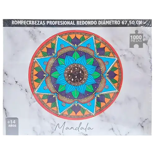 PUZZLE CIRCULAR X1000 MANDALA