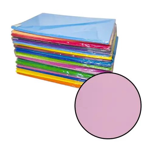 GOMA EVA REXON 40X60CM ROSA CLARO X10