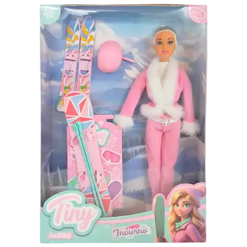 MUNIECA TINY INVIERNO CON ACC