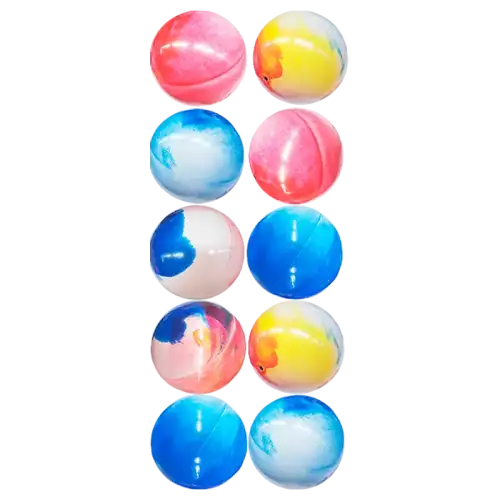 PELOTA PVC X10 MARMOLADA