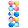 PELOTA PVC X10 MARMOLADA