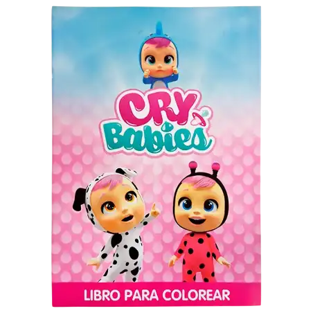 LIBRO GDE PARA COLOREAR BABY CBA