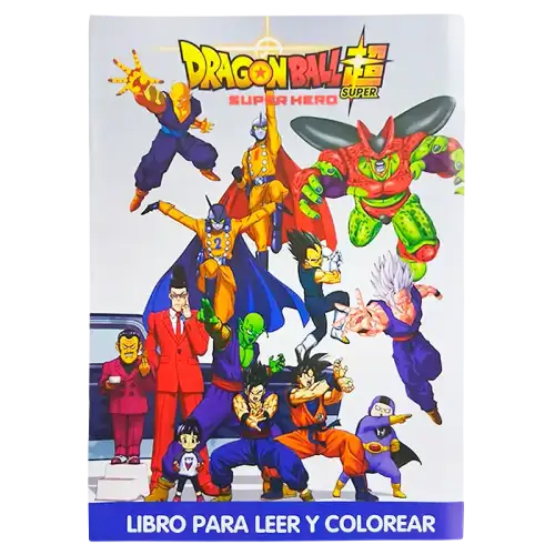 LIBRO GDE PARA COLOREAR DRAGON  CBA