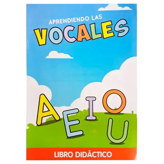 LIBRO GDE DIDACTICO APRENDO VOCALES CBA