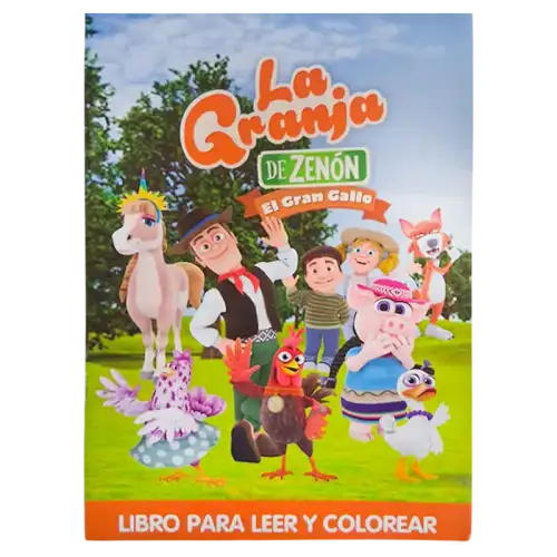 LIBRO A5 PARA COLOREAR GRANJA Z CBA