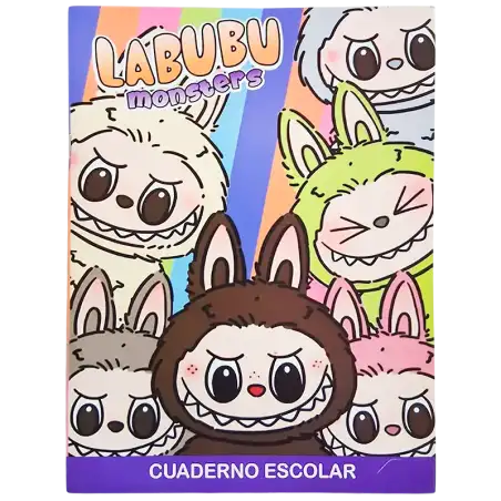 CUADERNO ESCOLAR LABUBU CBA