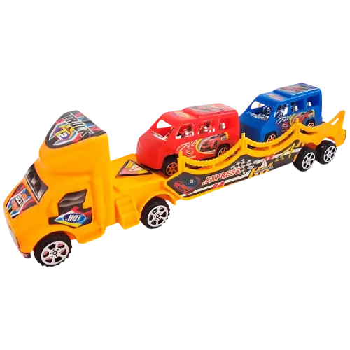 CAMION CON ACOPLADO EN BURBUJA