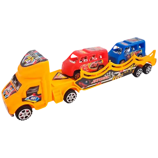 CAMION CON ACOPLADO EN BURBUJA