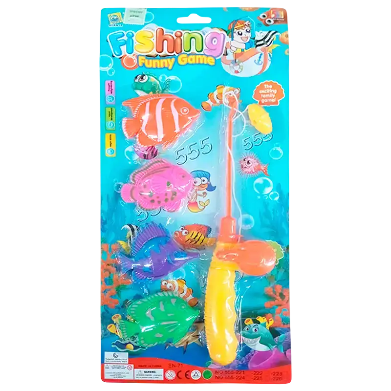 JUEGO DE PESCA X5PCS