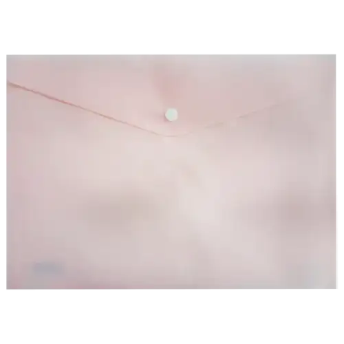 SOBRE C/ BOTON AVIOS A4 PASTEL ROSA