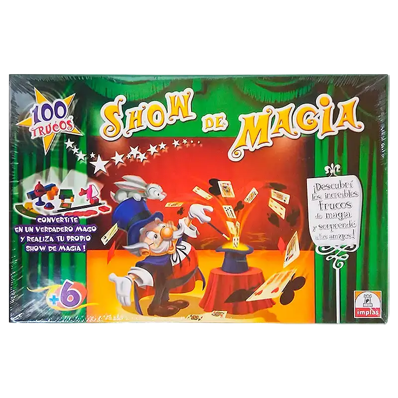 SHOW DE MAGIA 100 TRUCOS IMPLAS