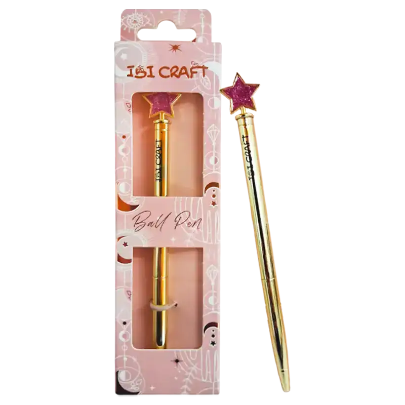 BOLIGRAFO IBICRAFT ESTRELLA EN ESTUCHE