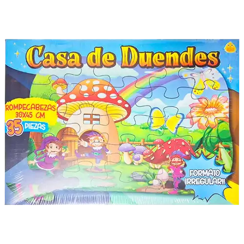 ROMPECABEZAS X35 CASA DE DUENDES YUYU