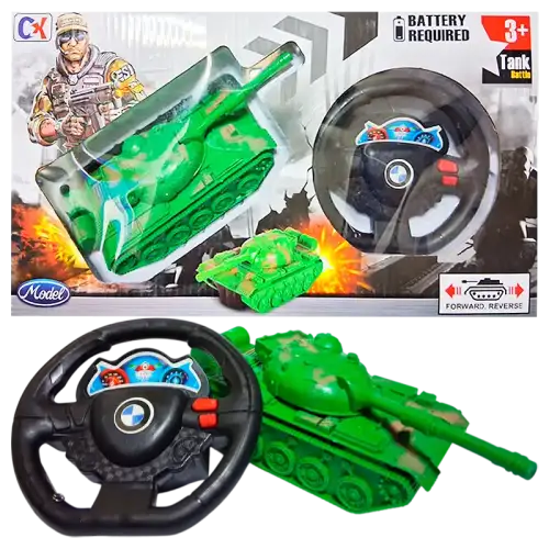 TANQUE MILITAR A RADIO CONTROL