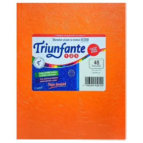 CUADERNO 123 T/D  48H Ray Naran TRIUNFANTE