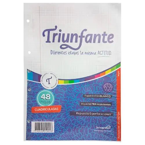 REPUESTO A4 48HC TRIUNFANTE