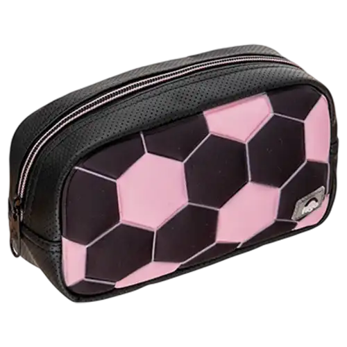 CARTUCHERA STARPACK FUTBOL ROSA NEG