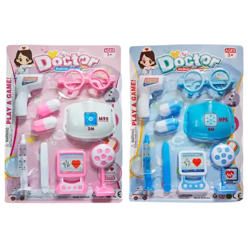 SET DOCTOR EN BLISTER CON BARBIJO