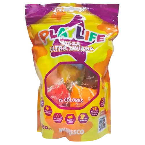 MASA PLAYLIFE 15 COLORES