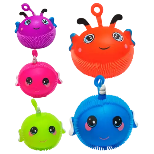 PELOTA ANTI STRES C/LUZ