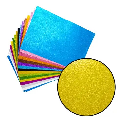 GOMA EVA GLITTER REXON 40X60 ORO X1