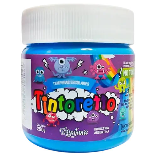 TEMPERA POTE 250G AZUL CIELO TINTORETTO