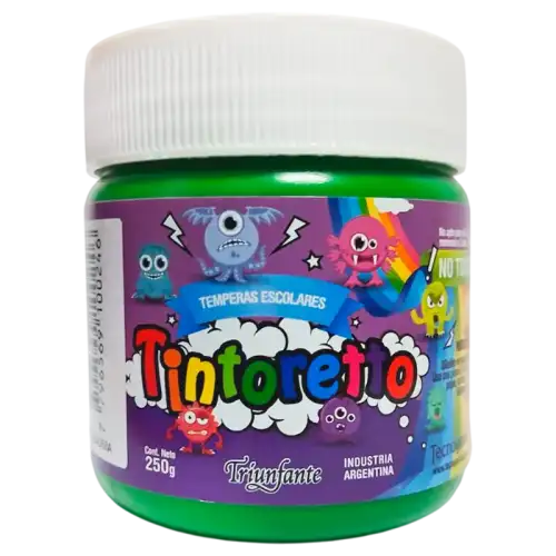 TEMPERA POTE 250G VERDE PRADERA TINTORETTO