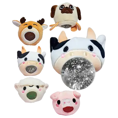 SQUEEZEMALZ 7 CM ANIMALITOS